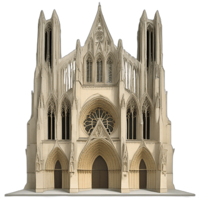 Cathédrale de Reims  emoji