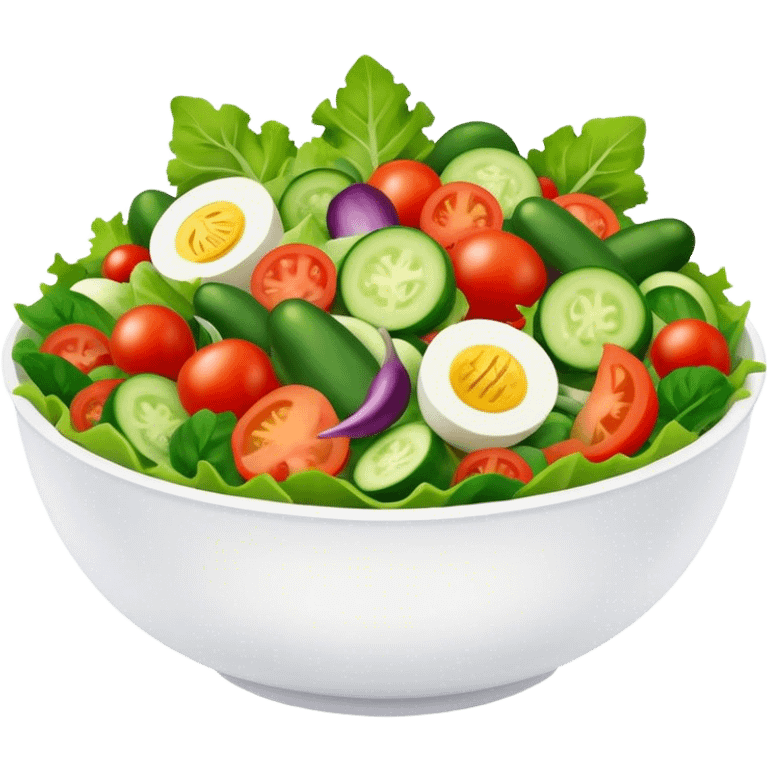 Healthy salad emoji