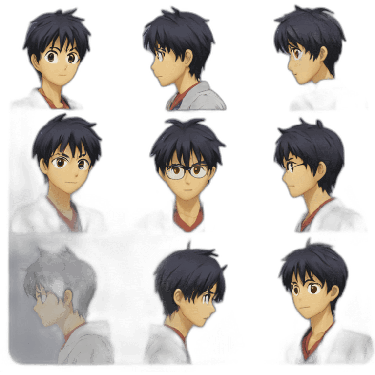 Shinji Ikari Evangelion emoji