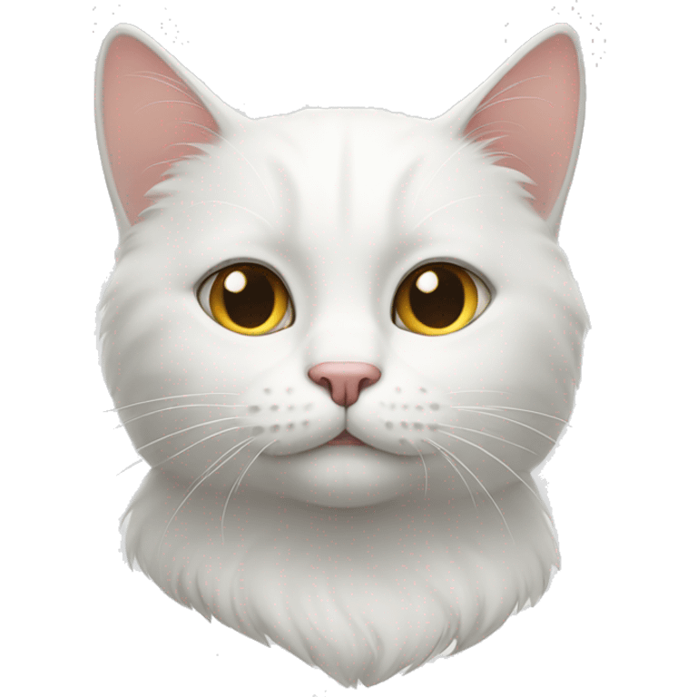 white cat emoji