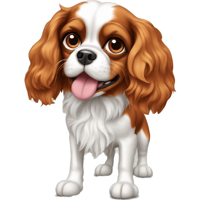 cavalier king charles dog  emoji