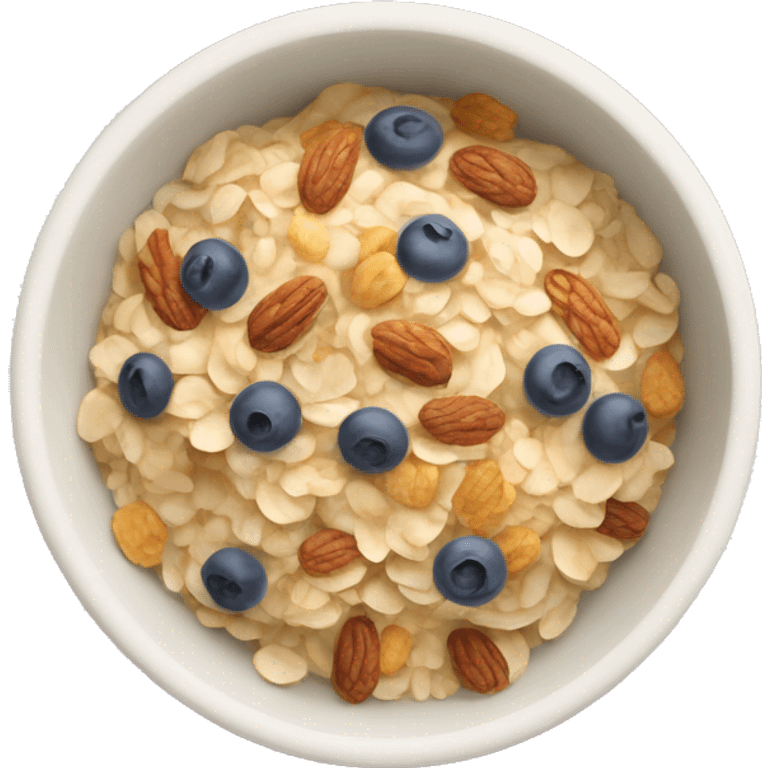 bowl of muesli emoji