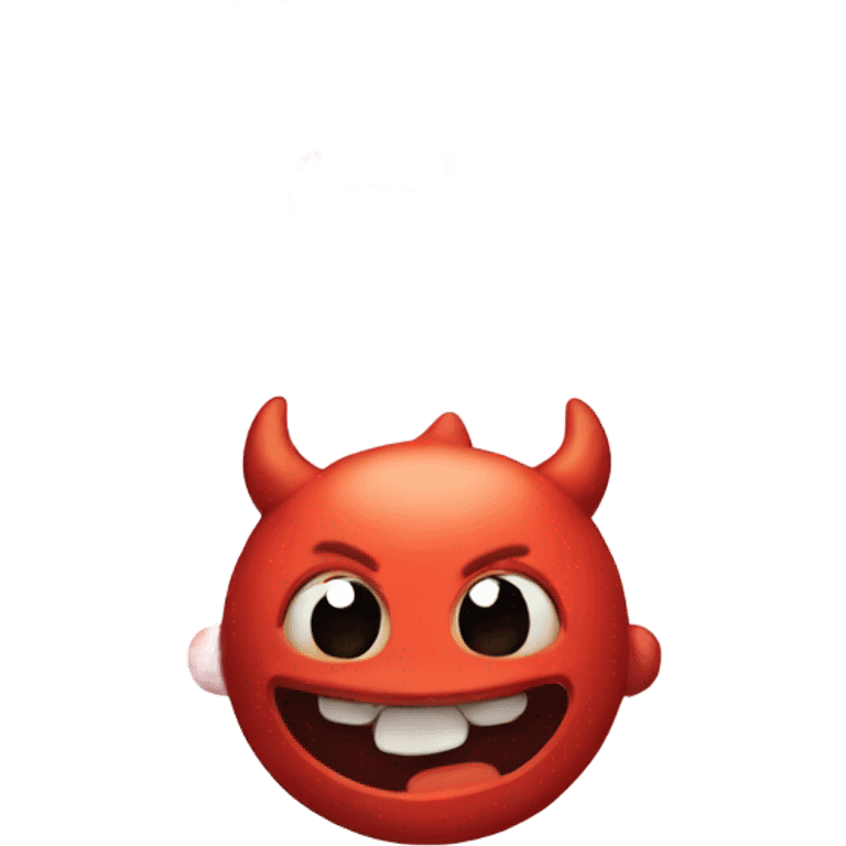 Cute devil emoji