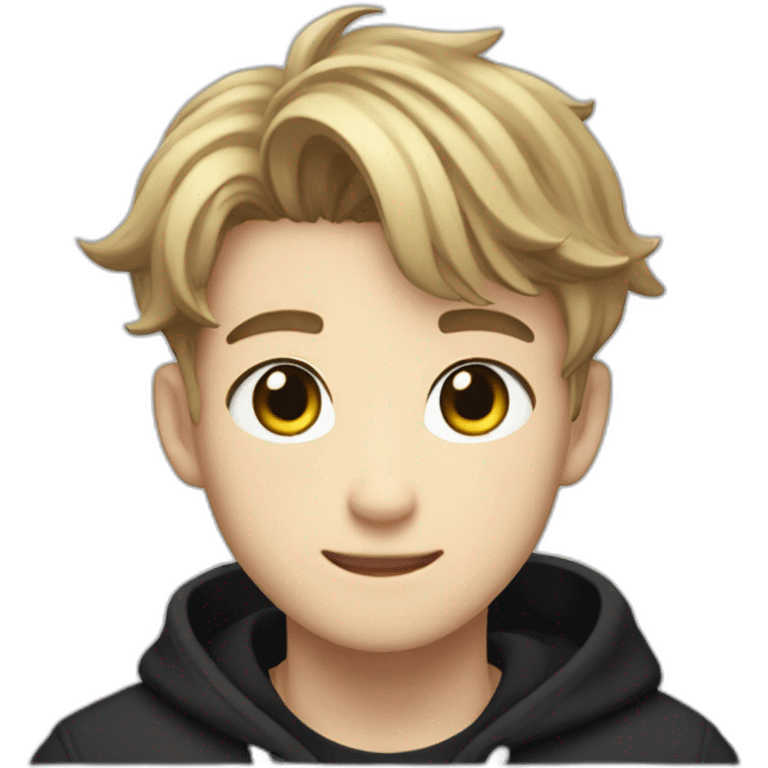 Felix from stray kids emoji