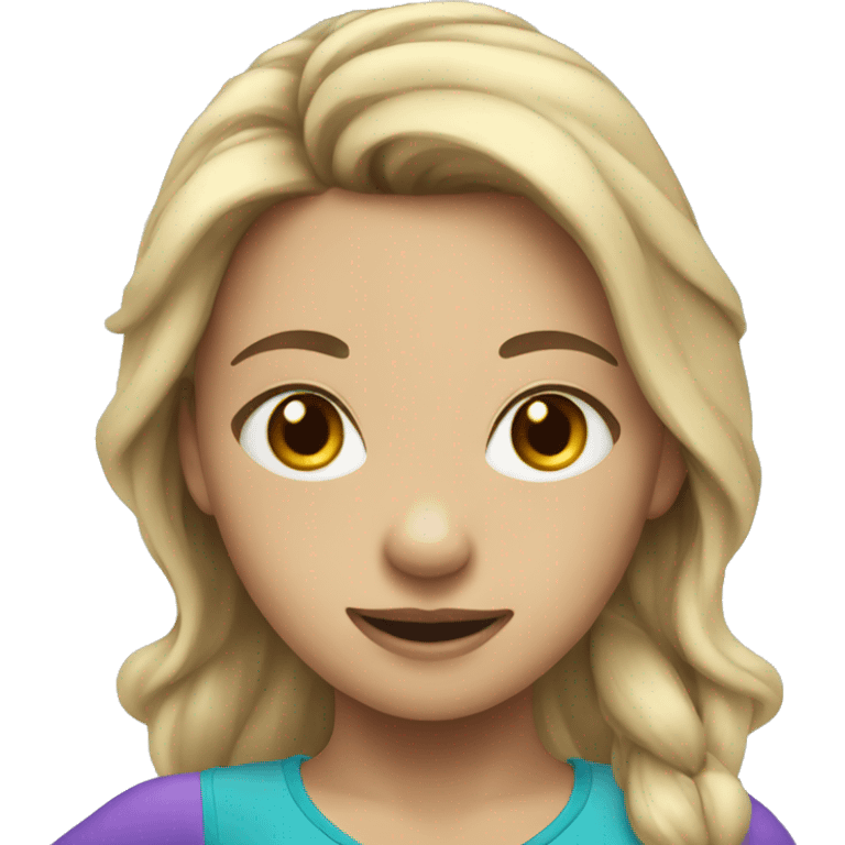 Girl figure skater emoji