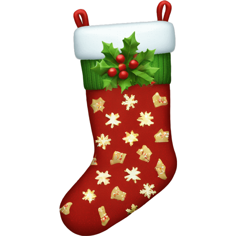 Christmas socks emoji