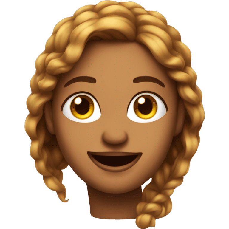 A sassy smile in realistic format emoji