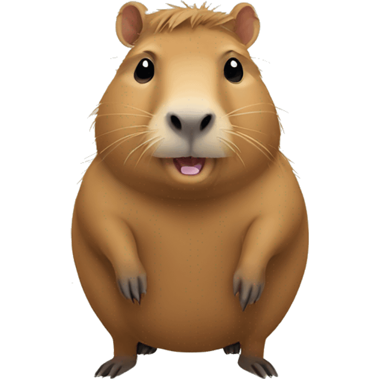 Capybara emoji