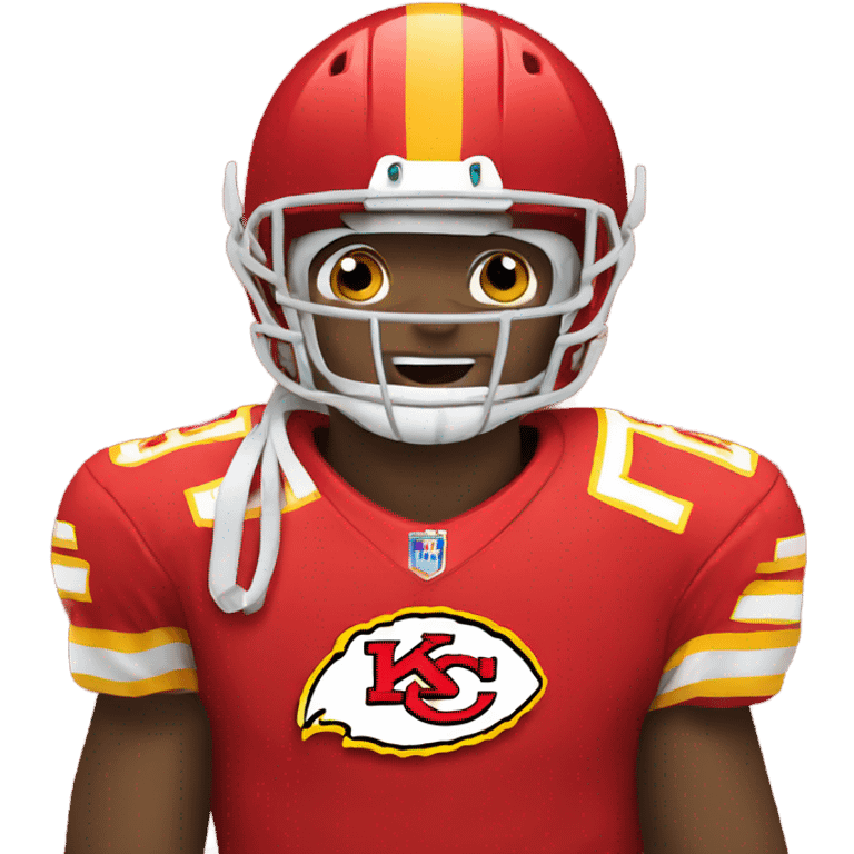 Chiefs football emoji