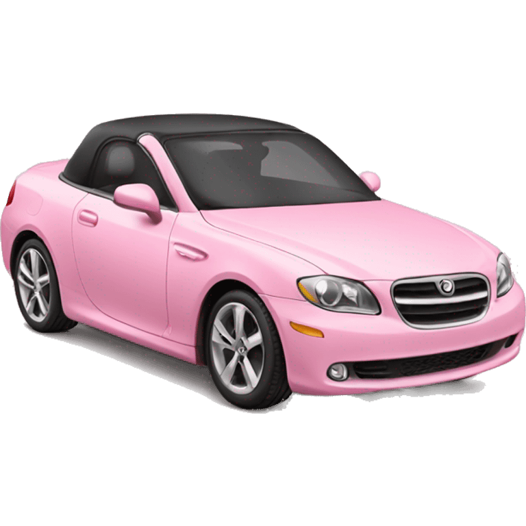 Baby pink car emoji