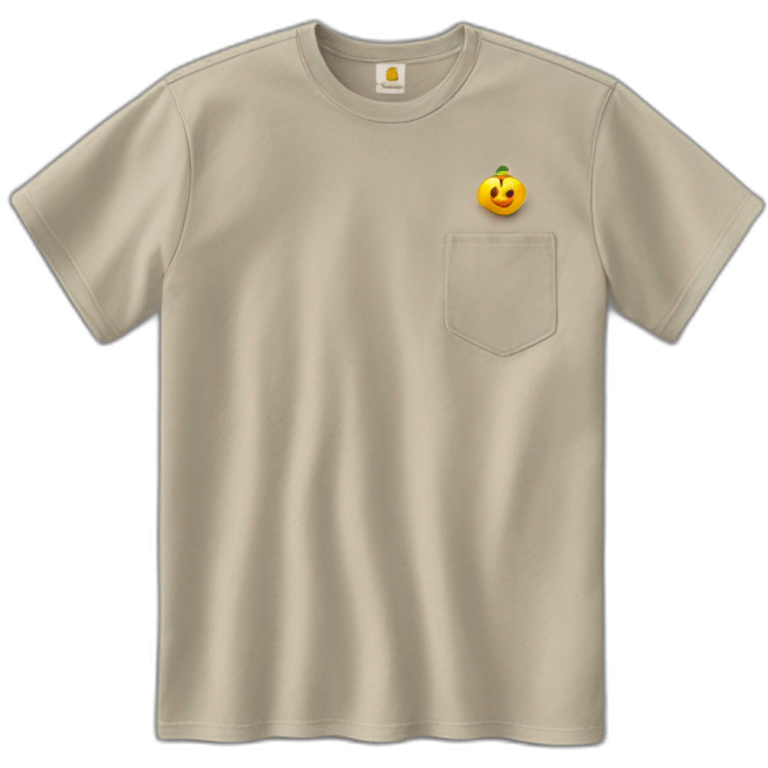 T-shirt Carhartt emoji