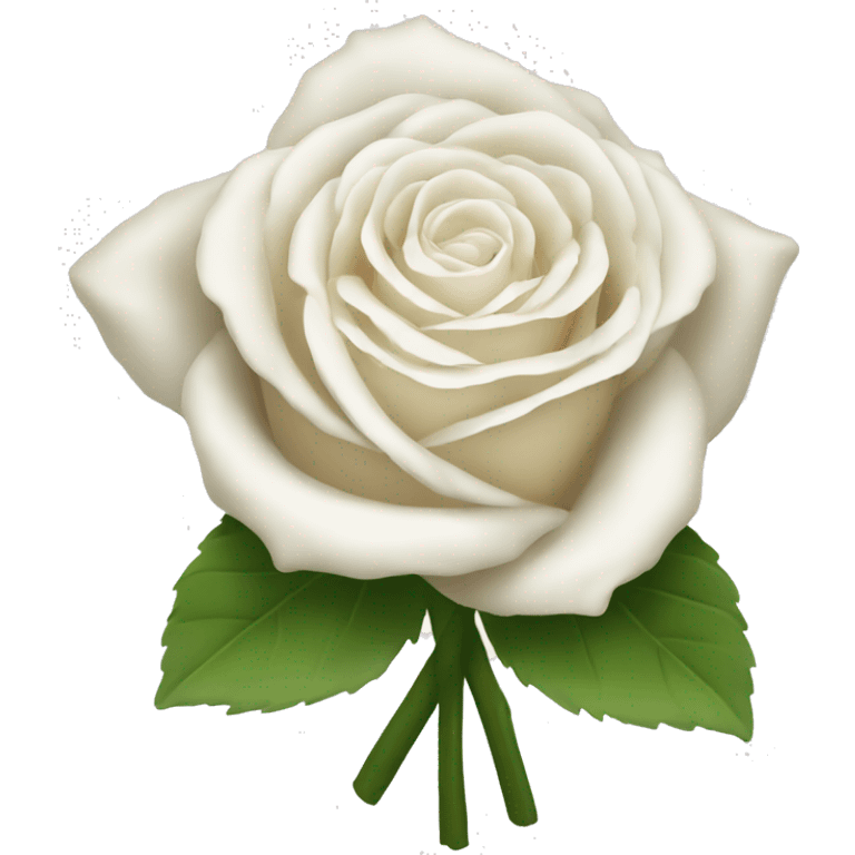 White rose flower bouquet emoji