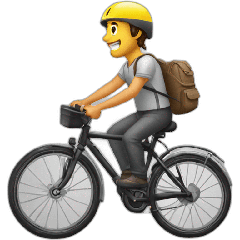 Espartano montando en bici emoji