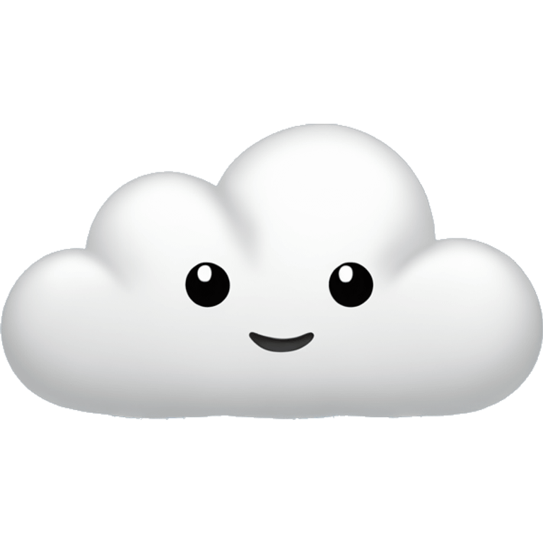 cloud with rain emoji