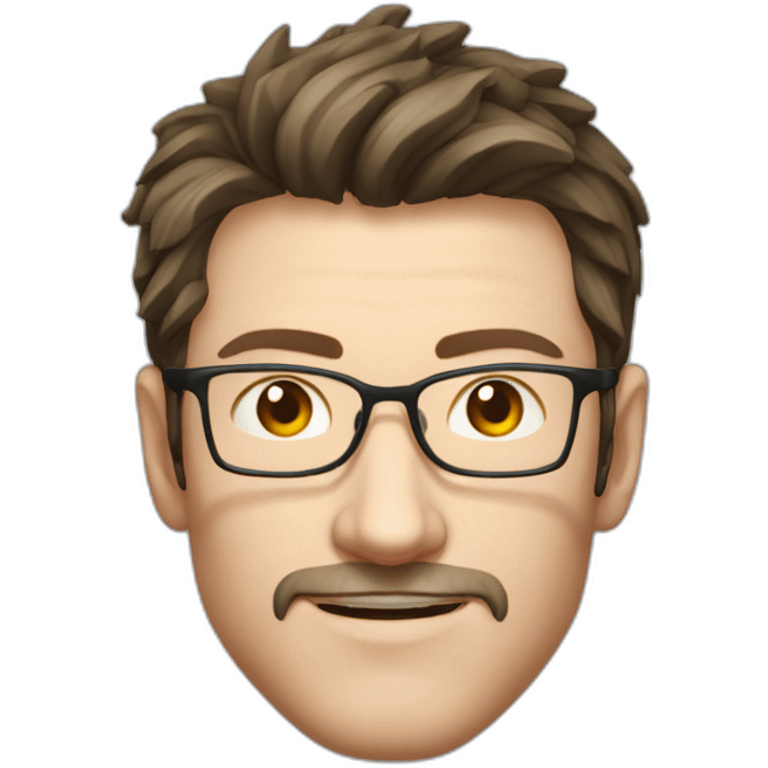 Marat Safin chinese glasses no facialhair engineer emoji