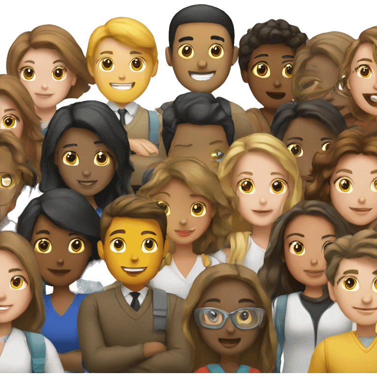 class with students emoji