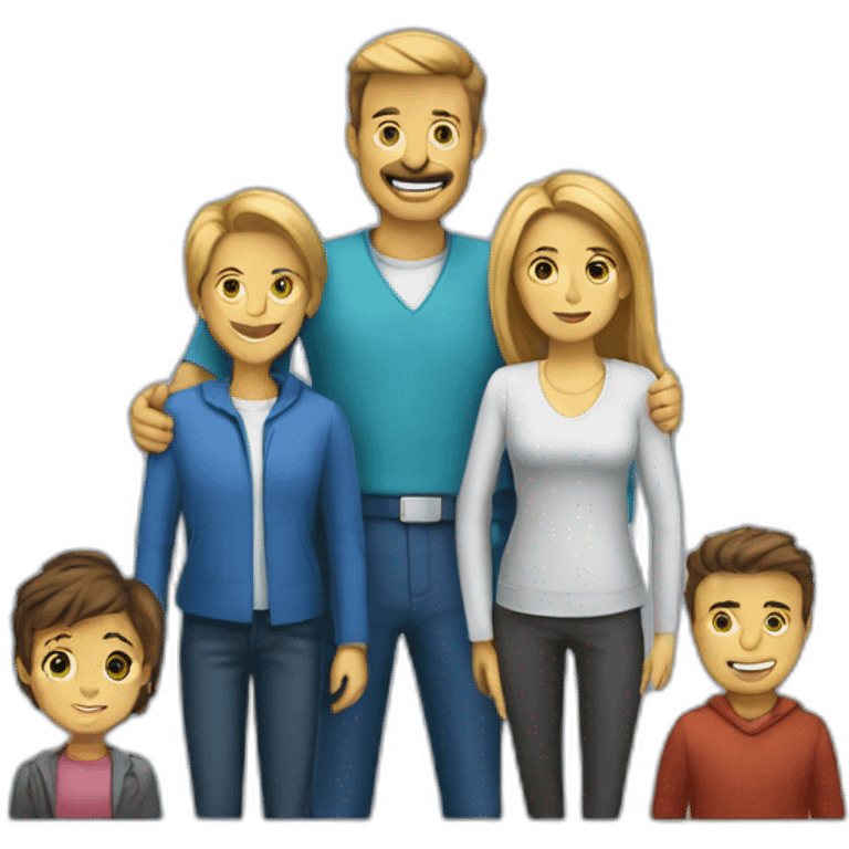 cybersecurity family emoji