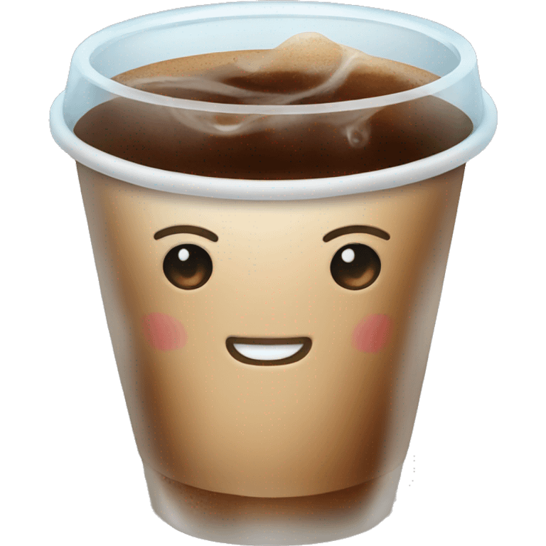 Ice coffe emoji