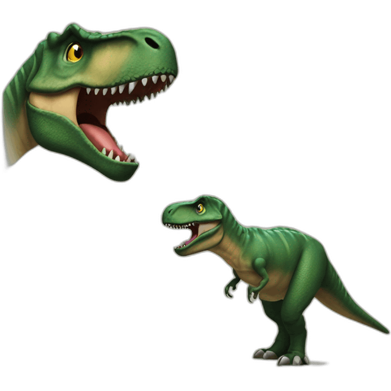 T-rex emoji