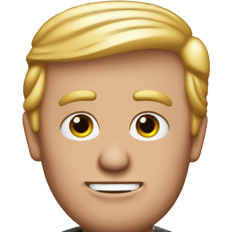 Trump gay man  emoji