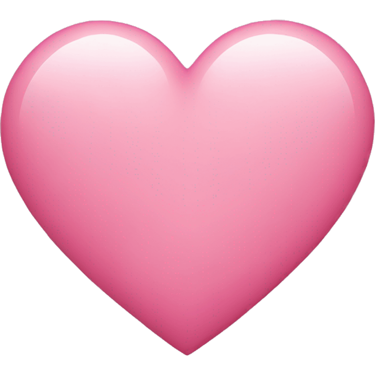 Pink heart emoji