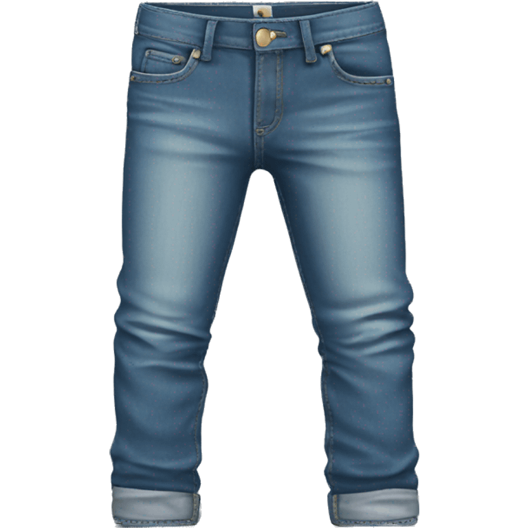 jeans sitting around a desk emoji