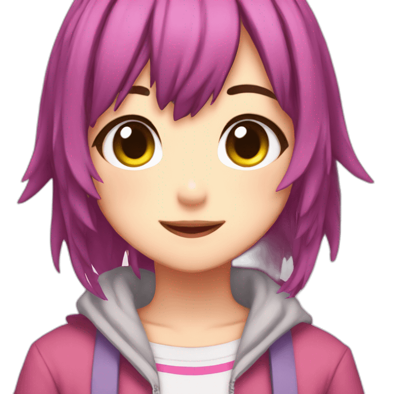 Sayori DDLC emoji