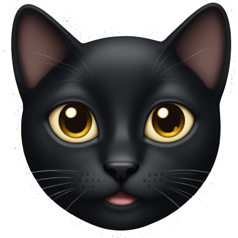 Black cat  emoji