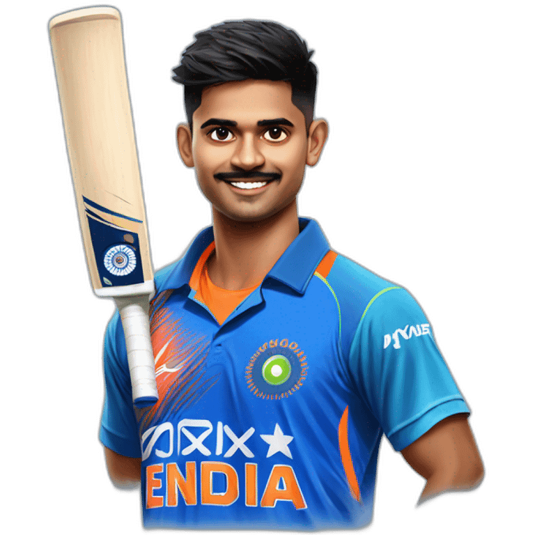 Shreyas iyer indian cricketer emoji