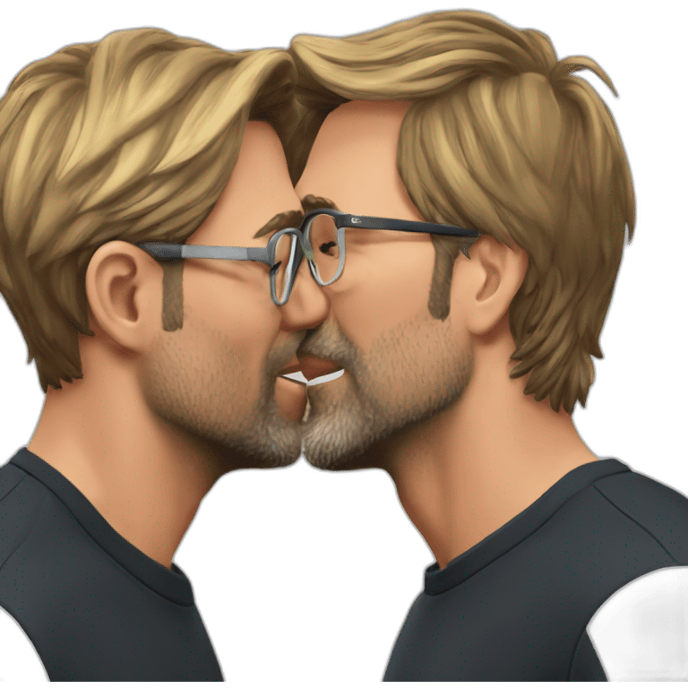 jurgen Klopp kiss emoji