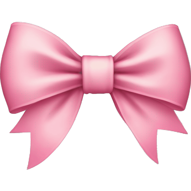 Cute coquette bow emoji