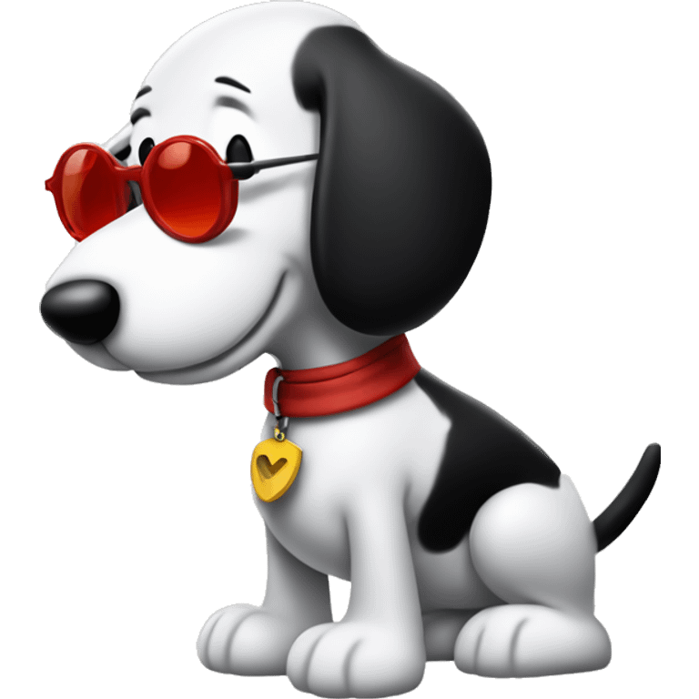 Joe cool snoopy  emoji