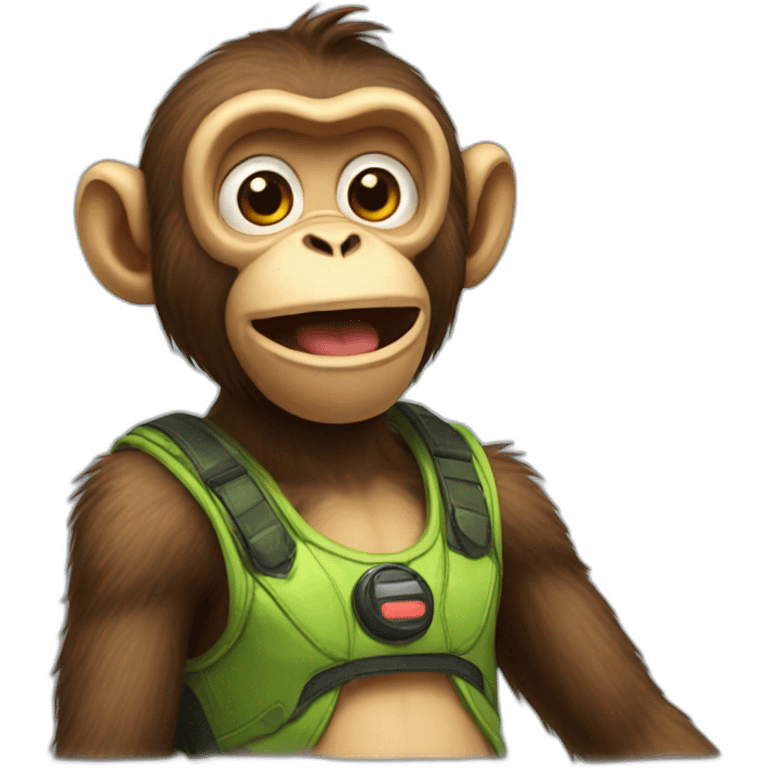 monkey-gamer emoji