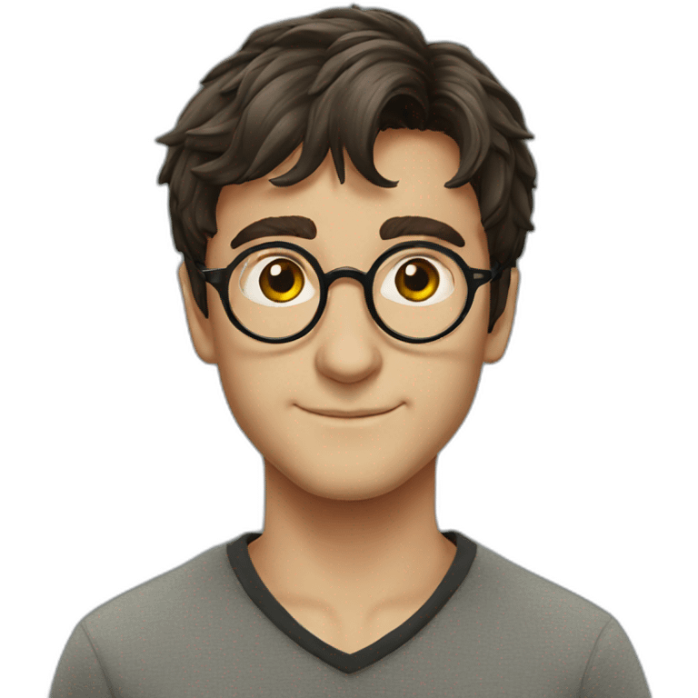 Harry potter glasses emoji