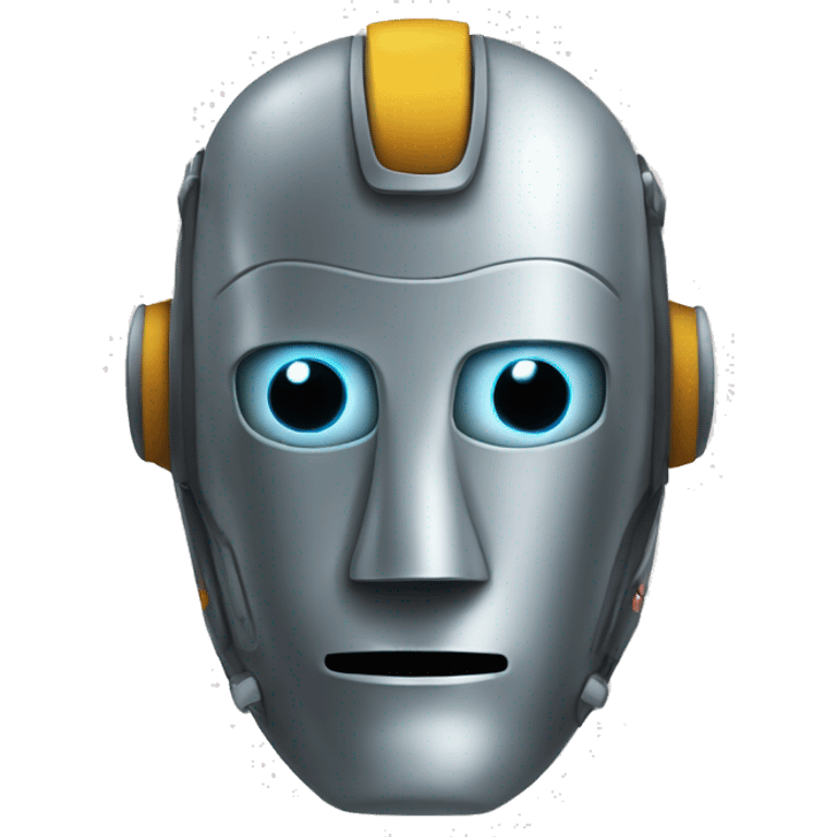 Robot mask emoji