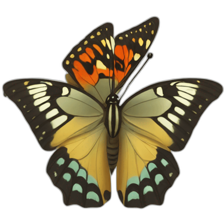 Emperor butterfly  emoji