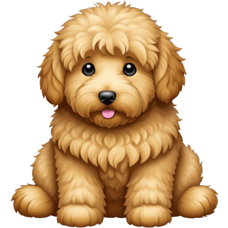 Goldendoodle emoji