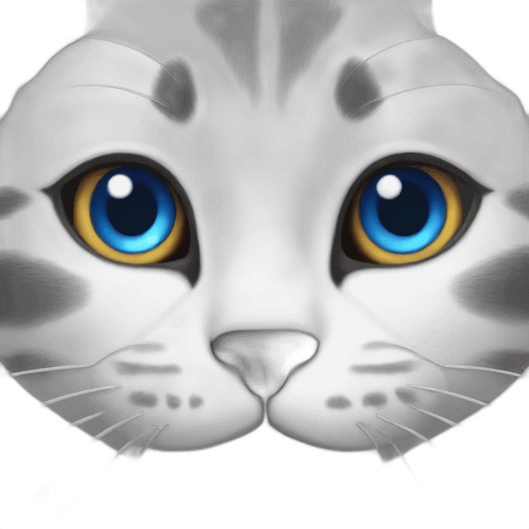 cat with blue eyes emoji