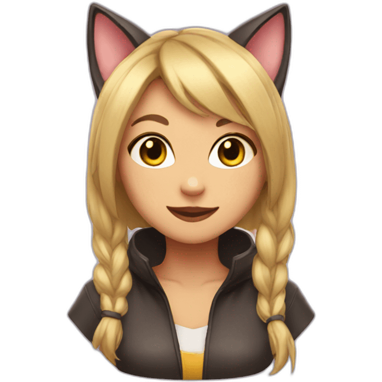 Catgirl emoji