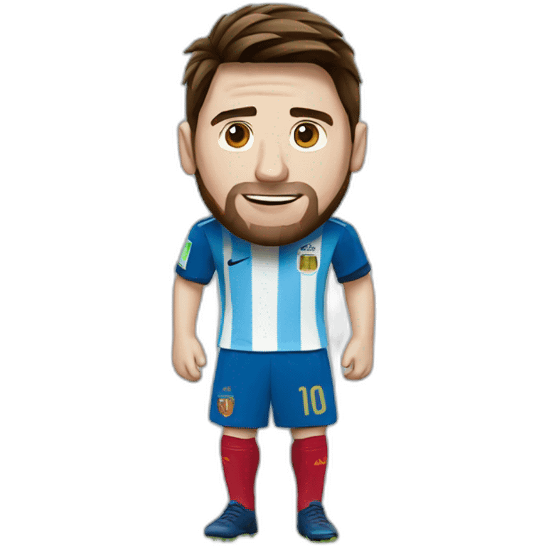 Messi world cup emoji