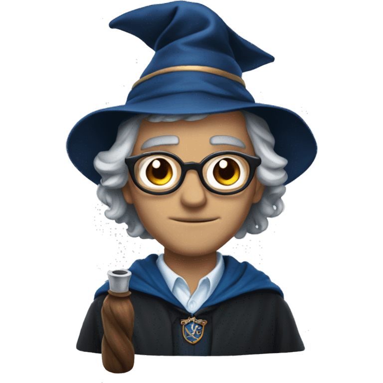 men with wand, professor, ravenclaw emoji