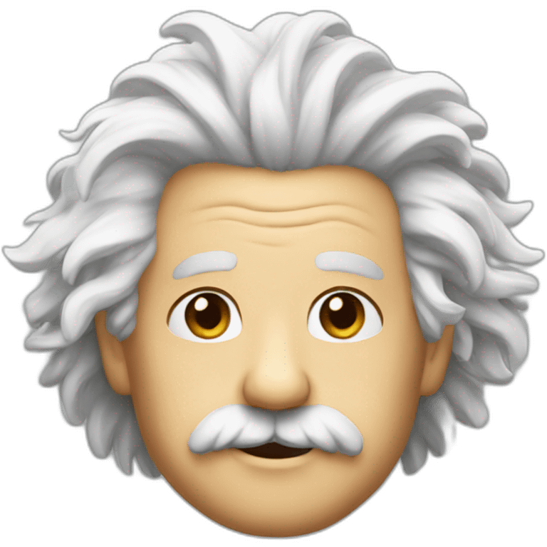 einstein hair emoji