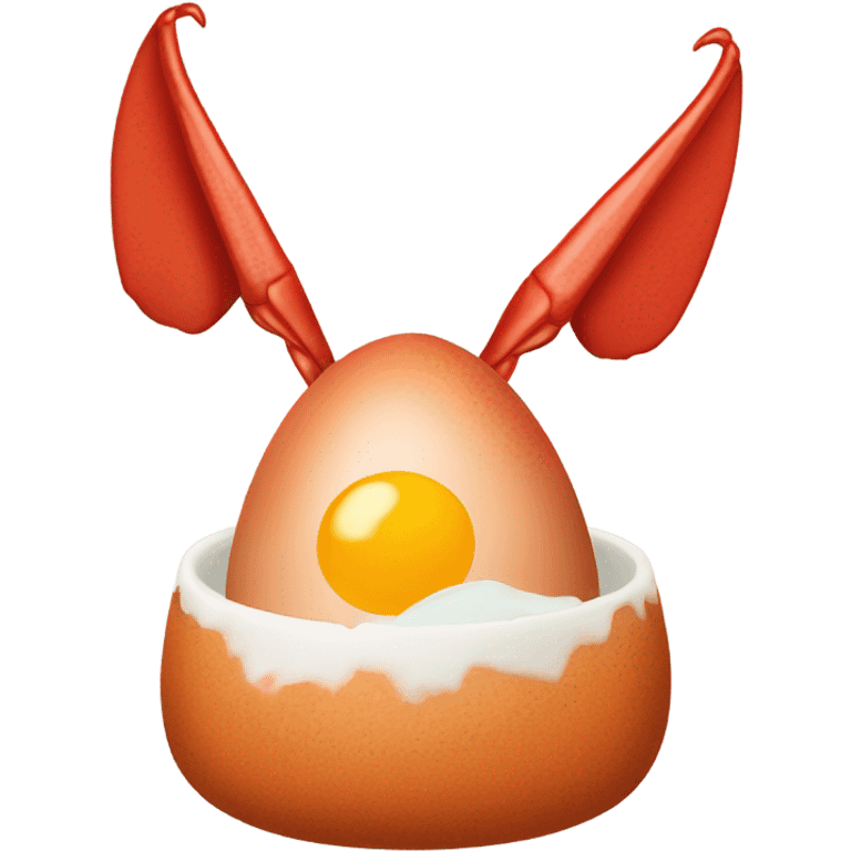 Bunny egg lobster mix emoji