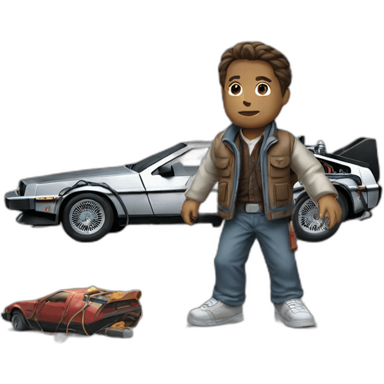 Back to the future emoji