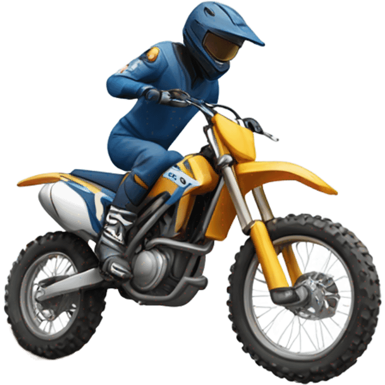 Dirt bike emoji