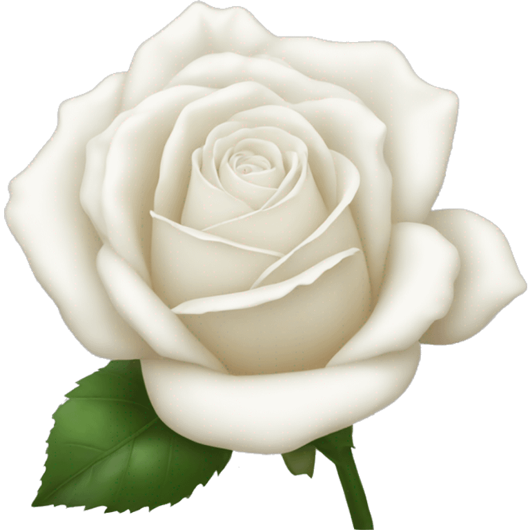 white rose emoji