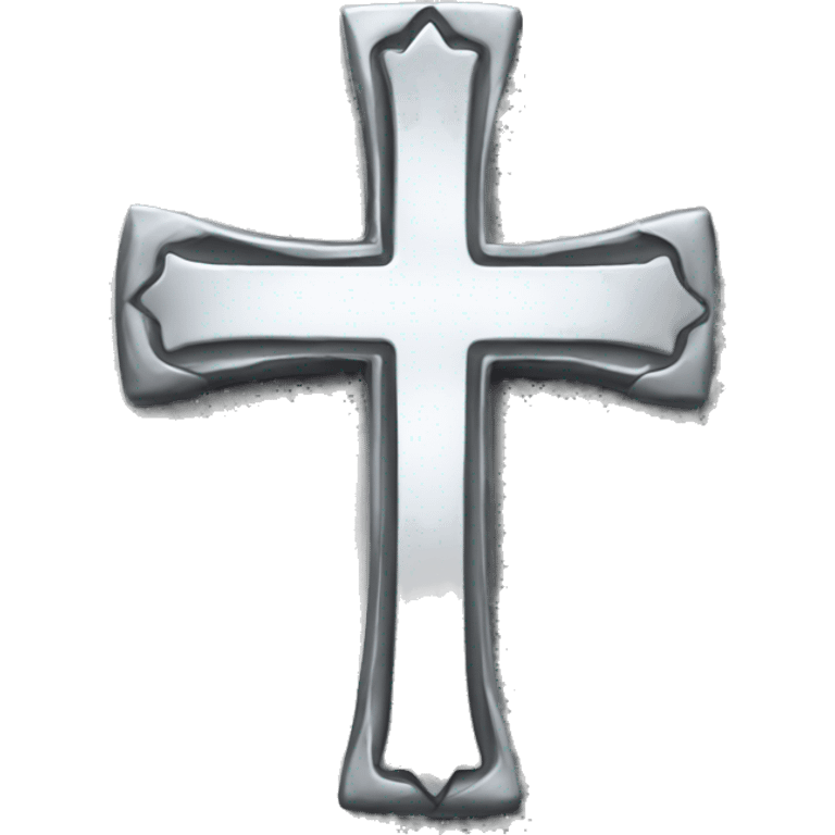 silver cross emoji