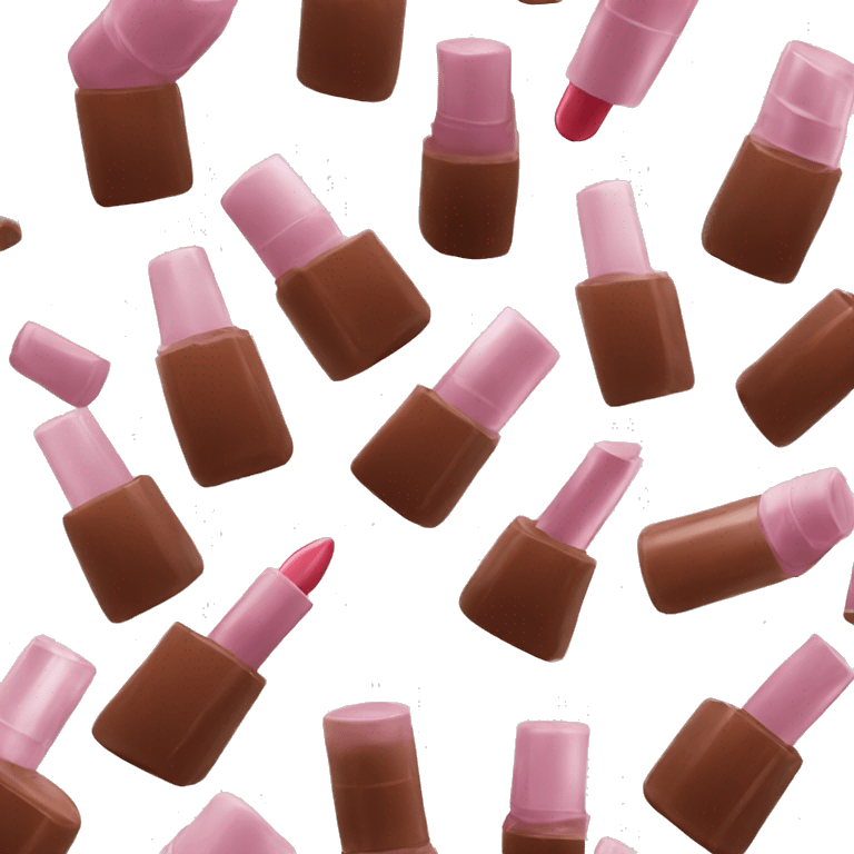 brown container of lipgloss emoji