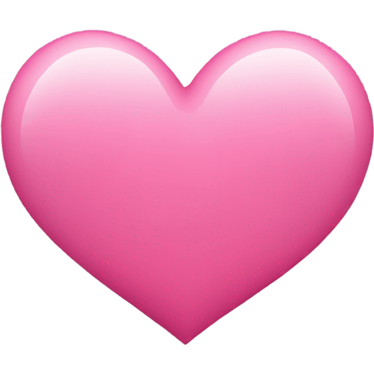 Pink heart emoji