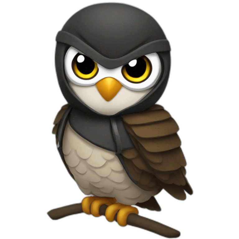 Ninja owl emoji